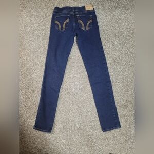 Hollister Dark Blue Skinny Jeans HOLLISTER  Tried On Once Washed Once